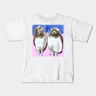 Burrowing Owls Kids T-Shirt